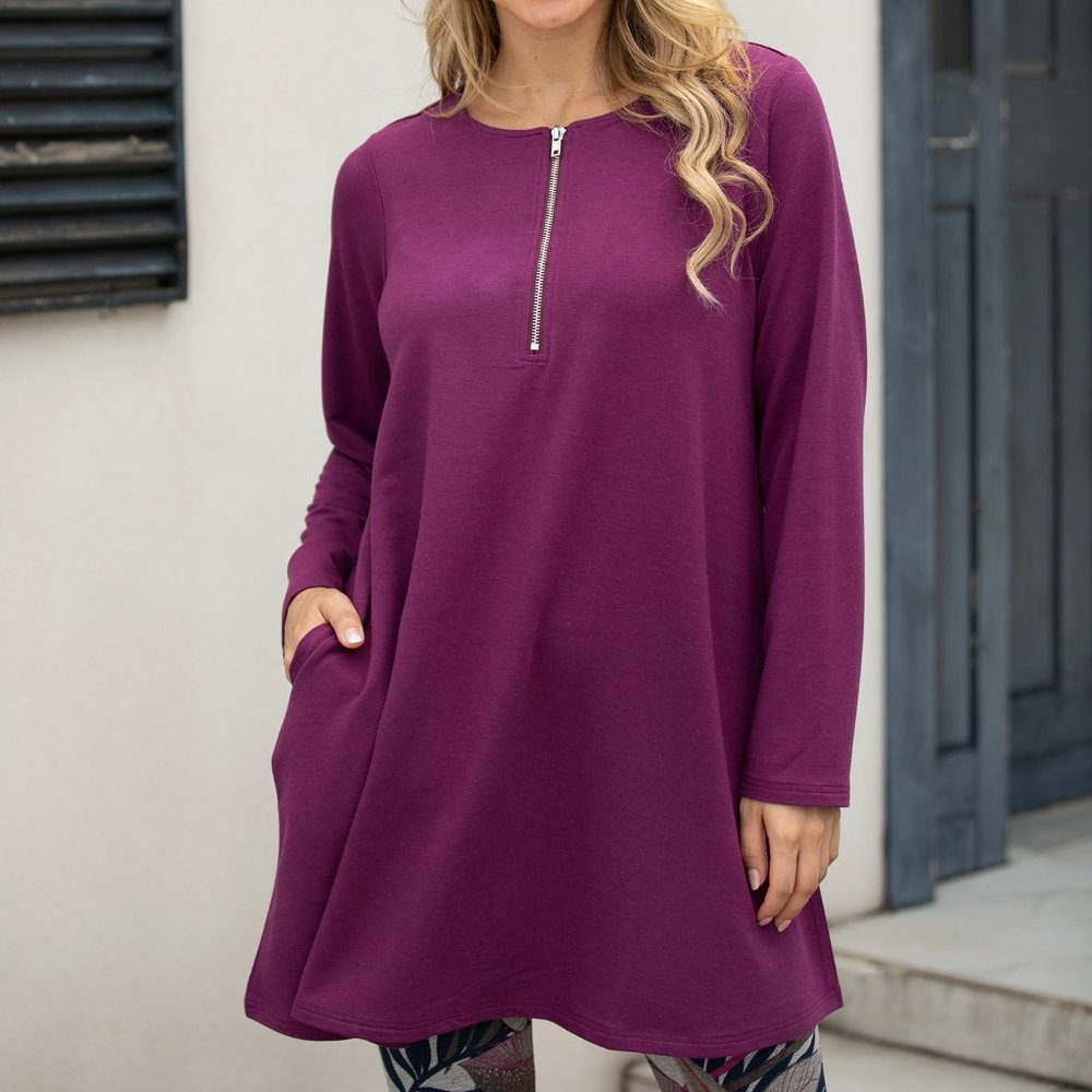 Bamboo French Terry Tunic